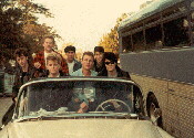 A Car-Full of Stray Cats Fans